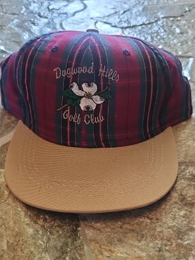 Striped Dodwood Hills Golf Hat